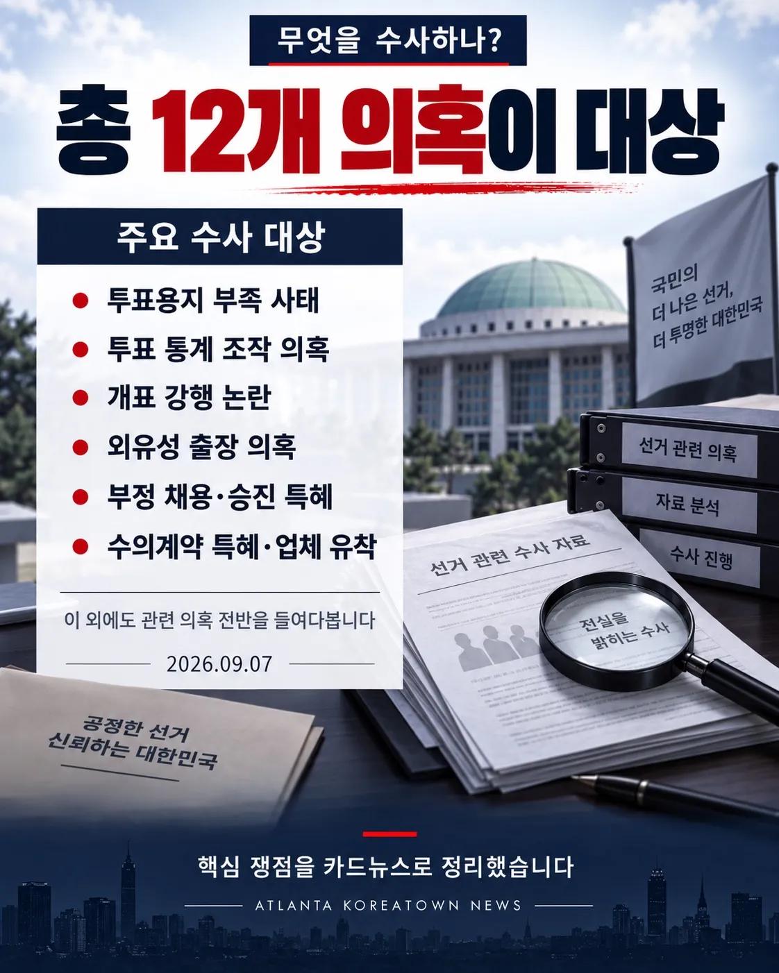 선관위 특검 공식 출범…12개 의혹 수사 3/7