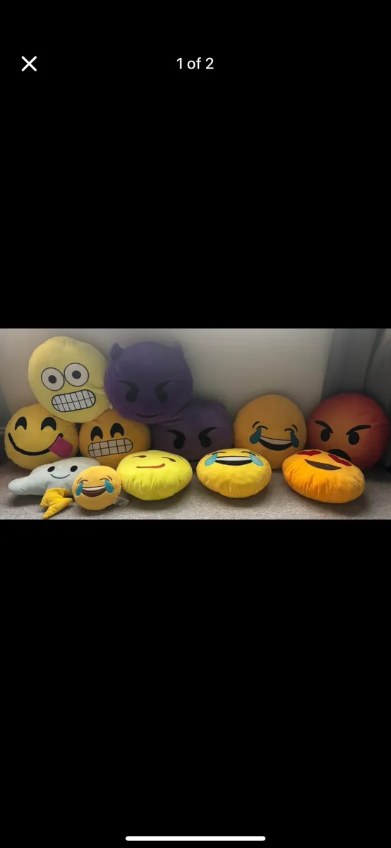 Emoji 빅 사이즈 쿠션 콜렉션